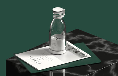 Portable 350ML Electric Juicer Blender – USB Rechargeable Smoothie Maker