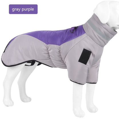 New Winter Dog Coat. Waterproof pet clothes for medium and large dogs. Warm, thick dog vest. Custom Labrador jacket
