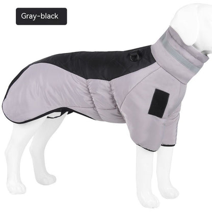 New Winter Dog Coat. Waterproof pet clothes for medium and large dogs. Warm, thick dog vest. Custom Labrador jacket
